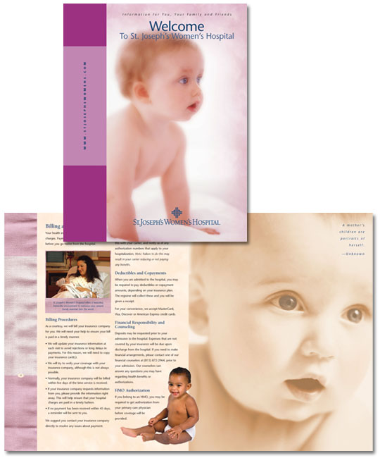 Awards St. Joseph’s Women’s Hospital Welcome Brochure